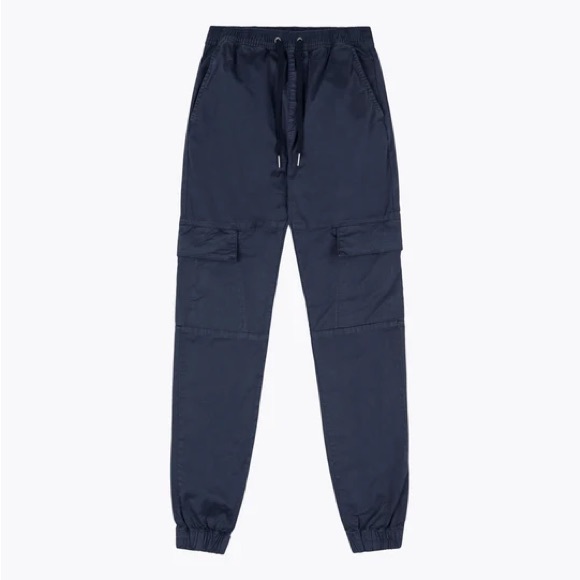 NWT Zanerobe Sureshot Lightweight Cargo Joggers Pants 34 Duke Blue - Picture 2 of 5